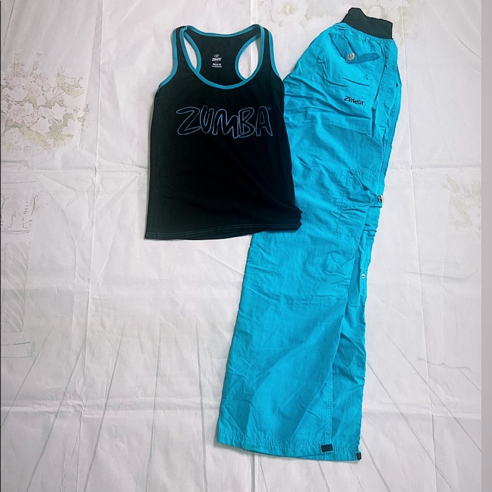 ✨ Zumba Turquoise & Black Set!